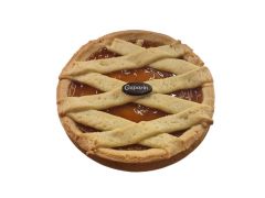 Crostata mit Aprikosenmarmelade